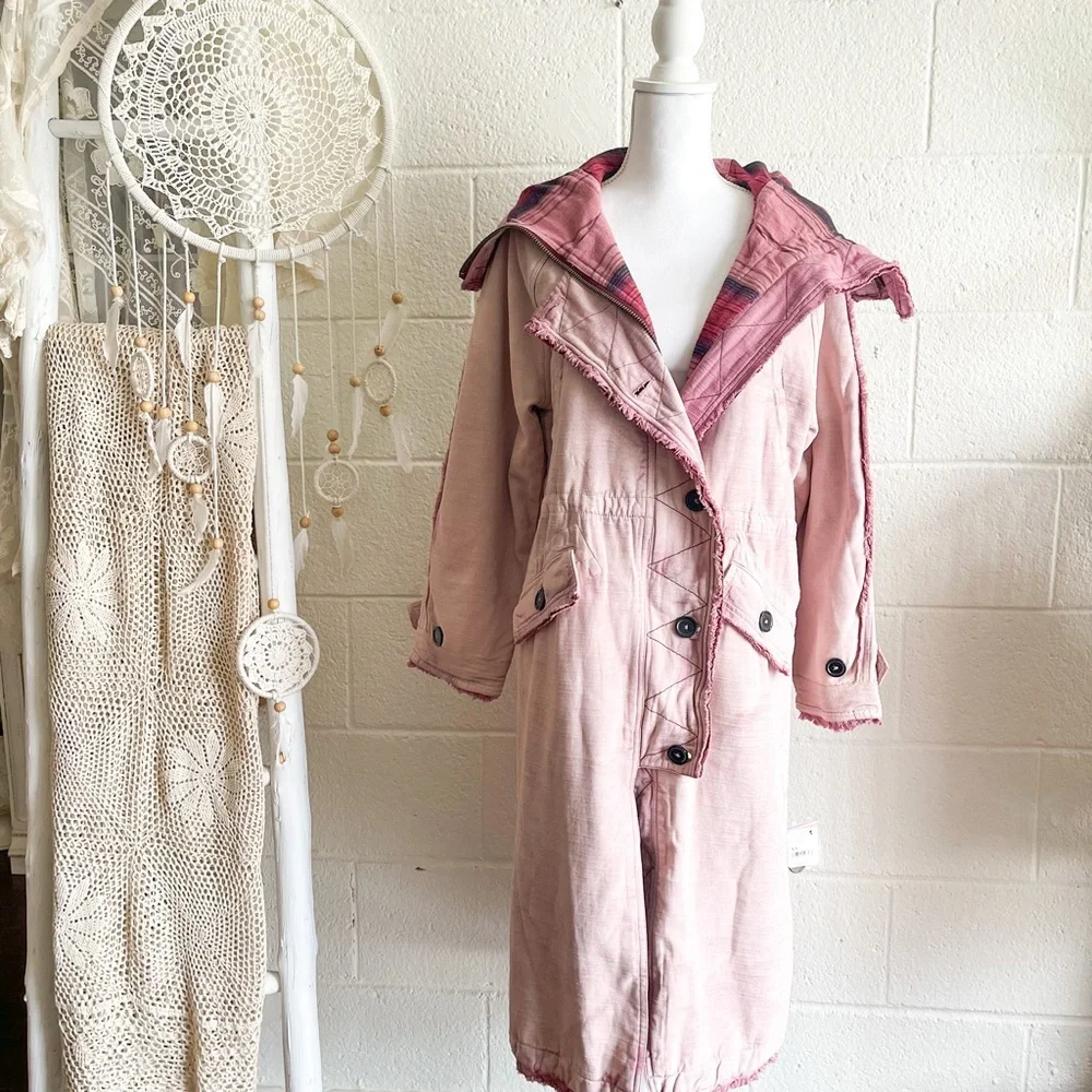 NWT Free People On the Road Again Parka Jacket